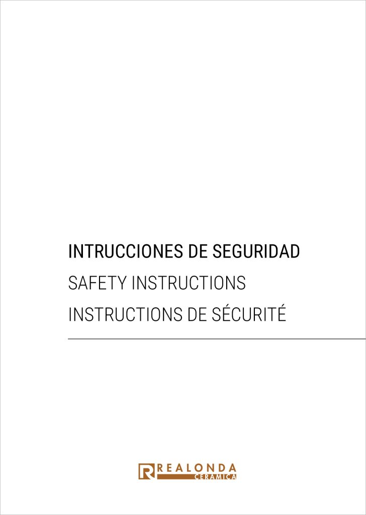 Instrucciones de Seguridad EN